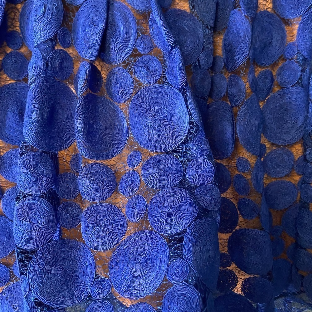 Anthropologie‎ Eva Franco Blue Albastru Skirt sz 4P - Picture 2 of 8